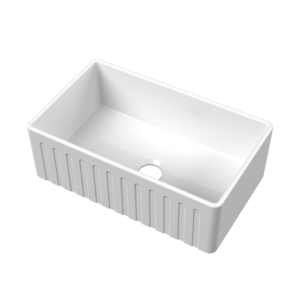 Fireclay Factory Single Bowl Butler Sink 762 Reversible