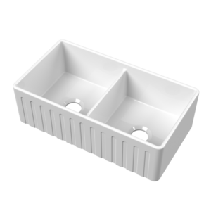 Double Bowl Butler Sink 838 Reversible with Stepped Weir